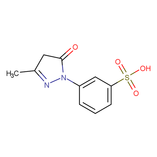 1-(3 - 磺酸苯基)-3 - 甲基 - 5 - 吡唑啉酮（CAS：119-17-5）